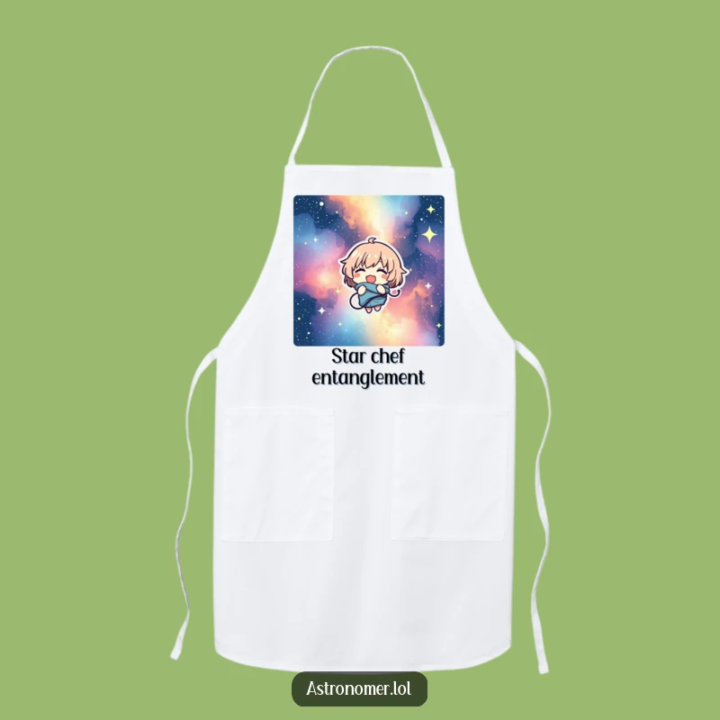 Funny Nebula Chef Apron: Giggling Character Cooking - Hilarious Kitchen Gift