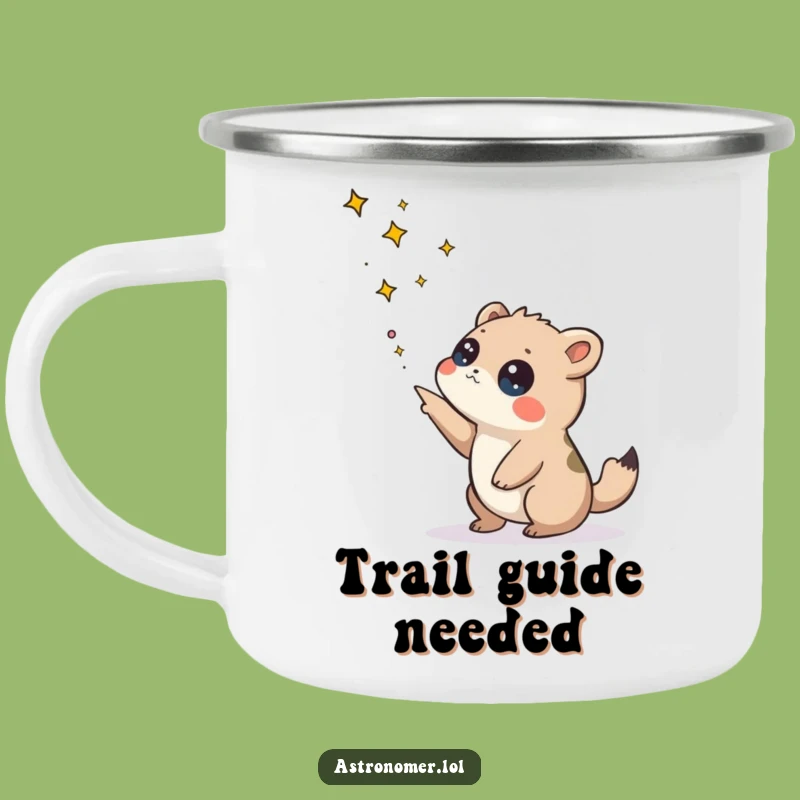 Funny Curious Creature Constellation Camping Mug: Adventure Fuel for Stargazers