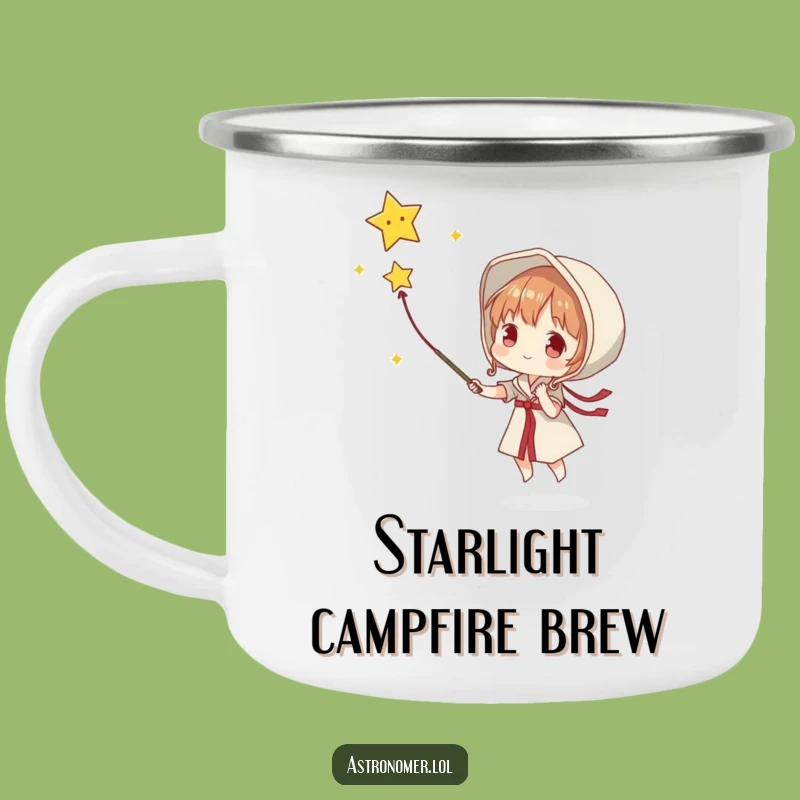 Funny Star Wish Camping Mug: Character Catcher - Best Funny Gift