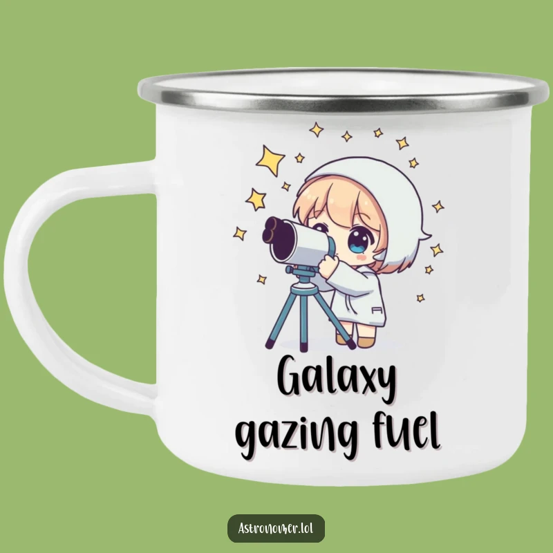Funny Stargazer Camping Mug: Outdoor Cosmic Comfort, Humorous Adventure Gift