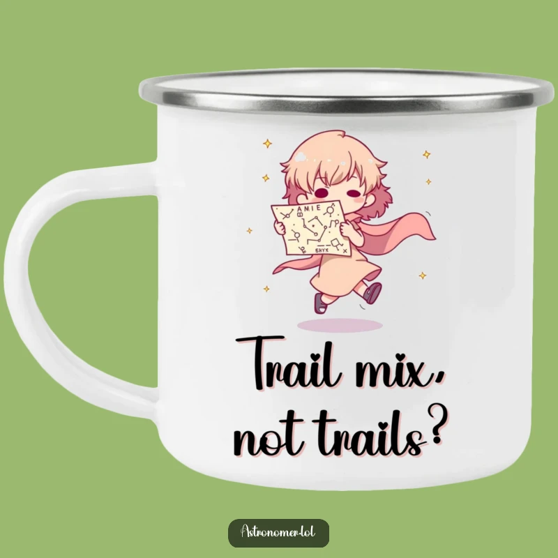 Funny Tripping Camping Mug: Outdoor Mishaps, Constellation Fun, Humorous Gift