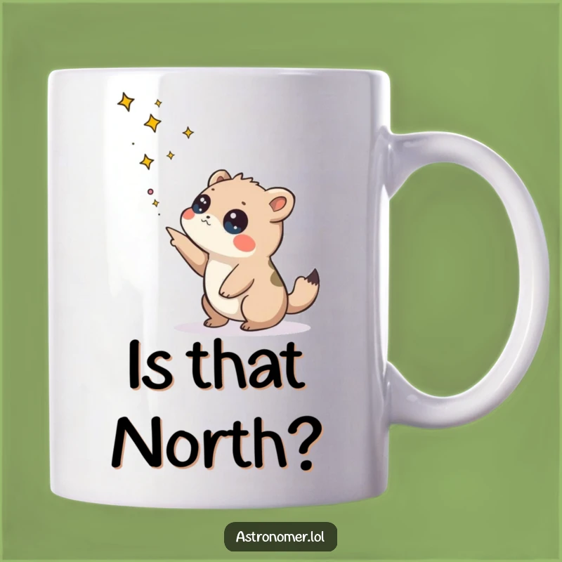 Funny Curious Creature Constellation Mug: A Hilarious Space Gift for Stargazers