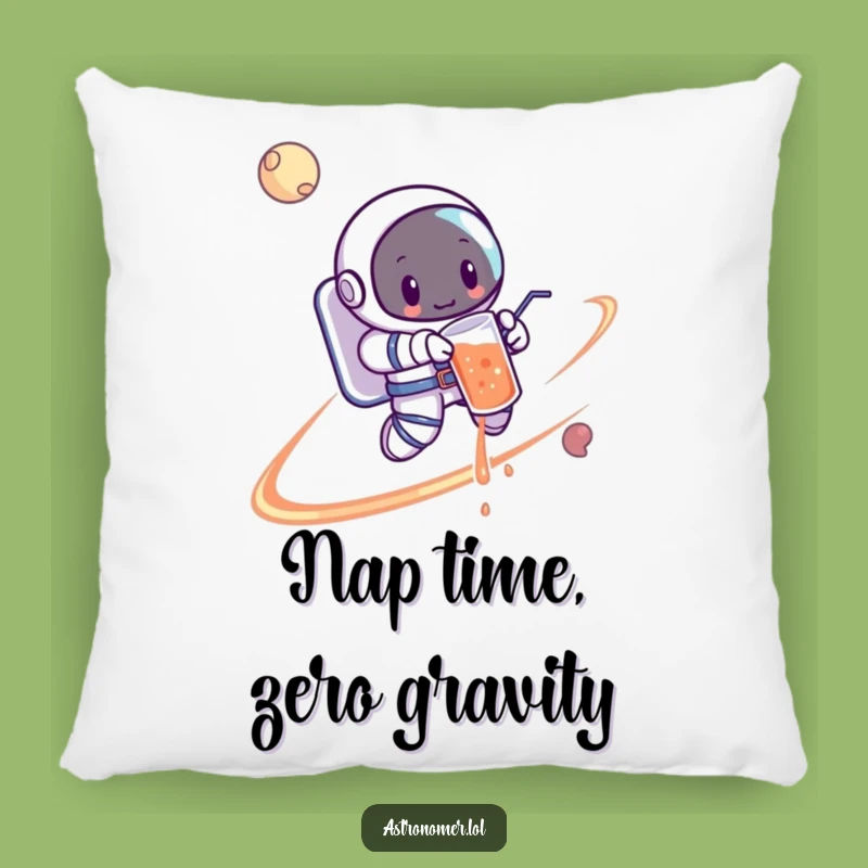 Funny Astronaut Spill Pillow: Comfy & Hilarious Space Accident Decor