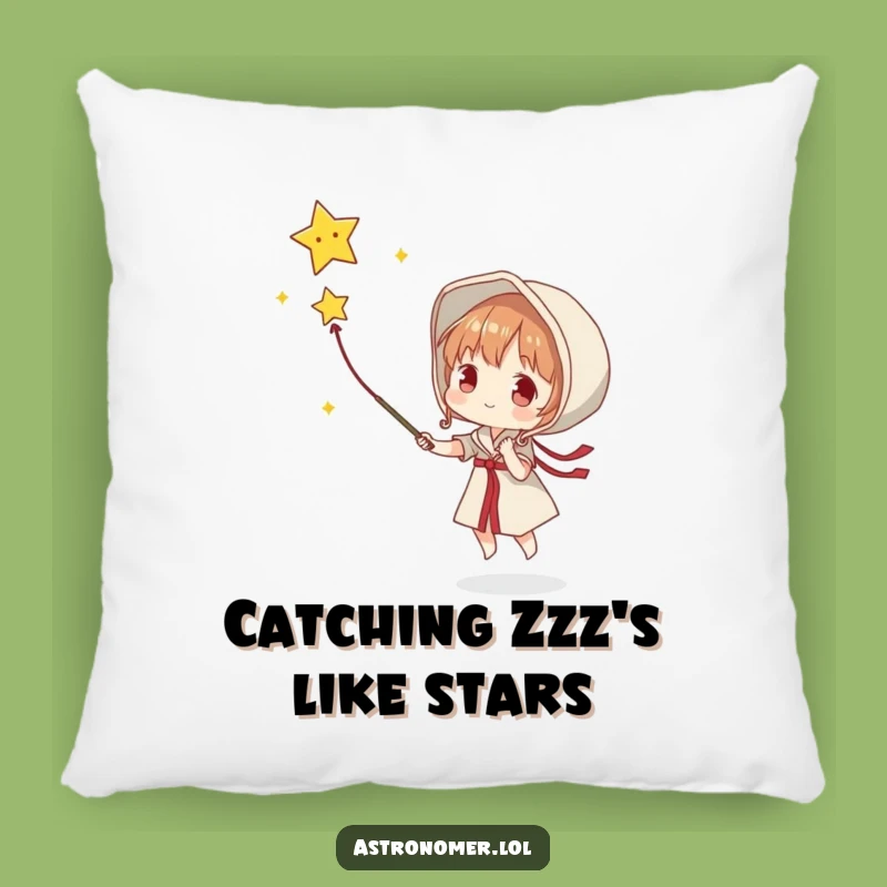 Funny Star Wish Pillow: Character Netting Stars - Cozy Funny Gift