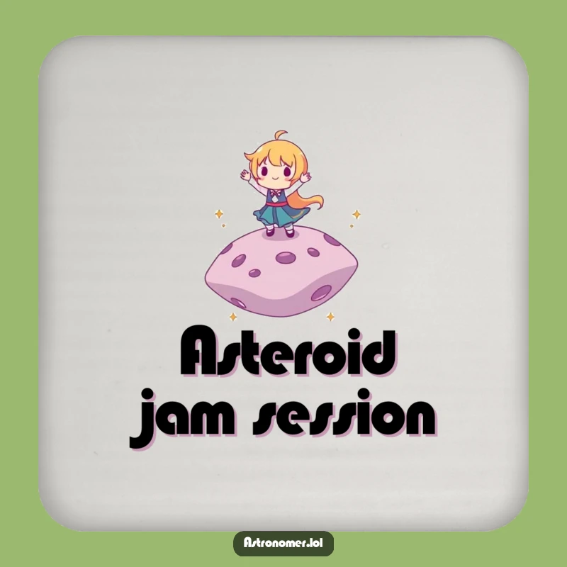 Funny Dancing Asteroid Coaster: Add a Cosmic Beat to Your Table