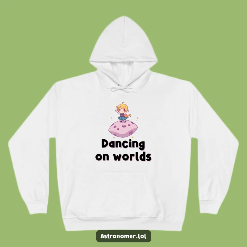Cozy Funny Dancing Asteroid Hoodie: Stay Warm, Dance Freely