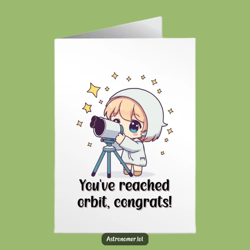 Free Printable Congrats Card: Galactic Explorer, Starry Success, Downloadable Gift