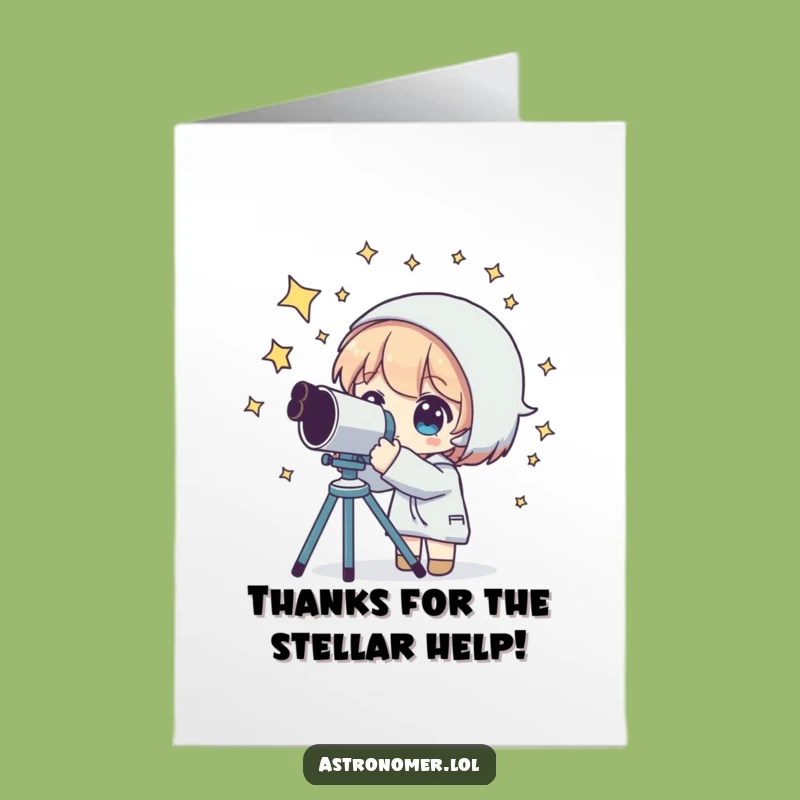 Free Printable Thank You Card: Cosmic Gratitude, Starry Appreciation, Downloadable Gift