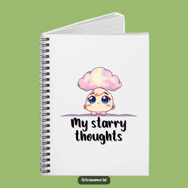 Funny Cosmic Journal: Humorous Nebula Notebook Gift for Astounding Ideas