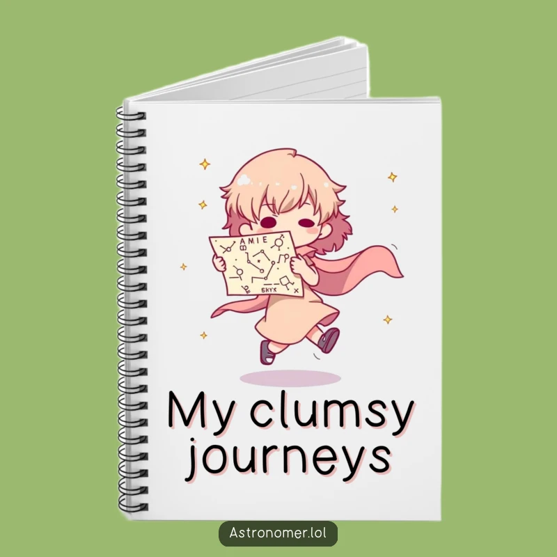 Funny Tripping Notebook: Record Cosmic Stumbles, Humorous Journal, Gift Idea