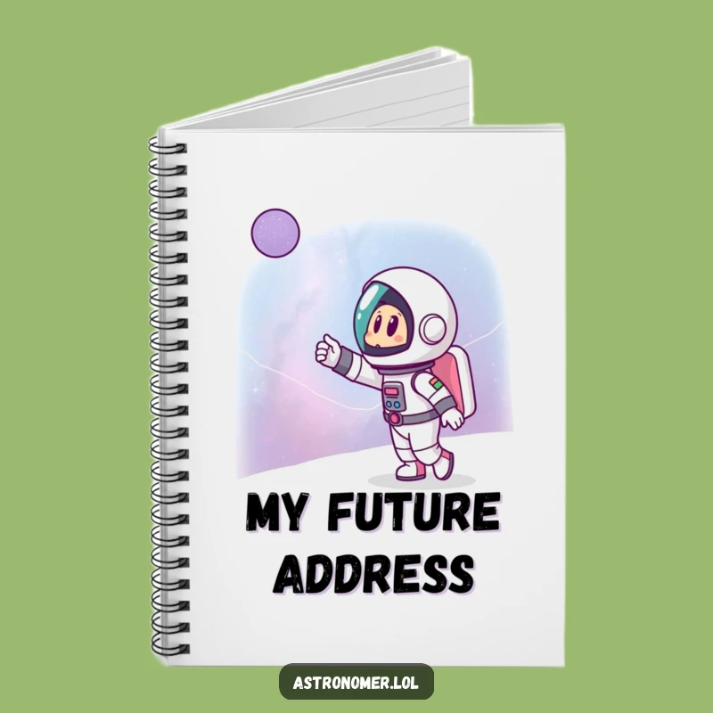 Funny Astronaut Galaxy Notebook: Inspiring Space Discovery Journal, Perfect Funny Gift