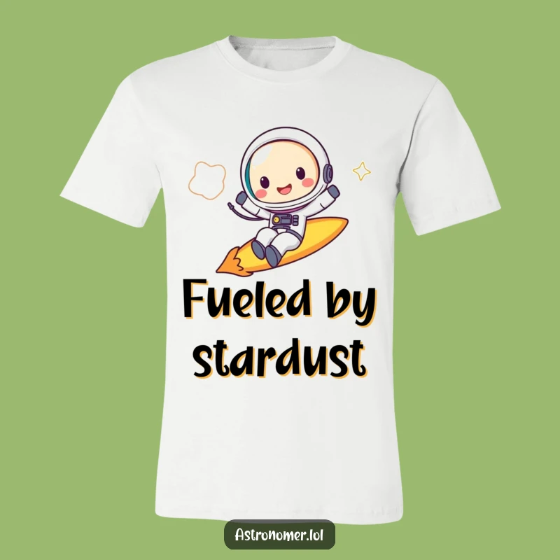 Funny Astronaut Comet Rider T-Shirt: Hilarious Space Explorer Tee Gift Idea