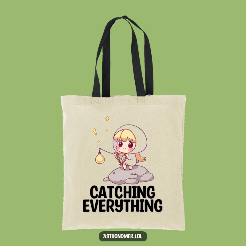 Funny Comet Catcher Tote Bag: Haul Your Triumphs (and Groceries!)